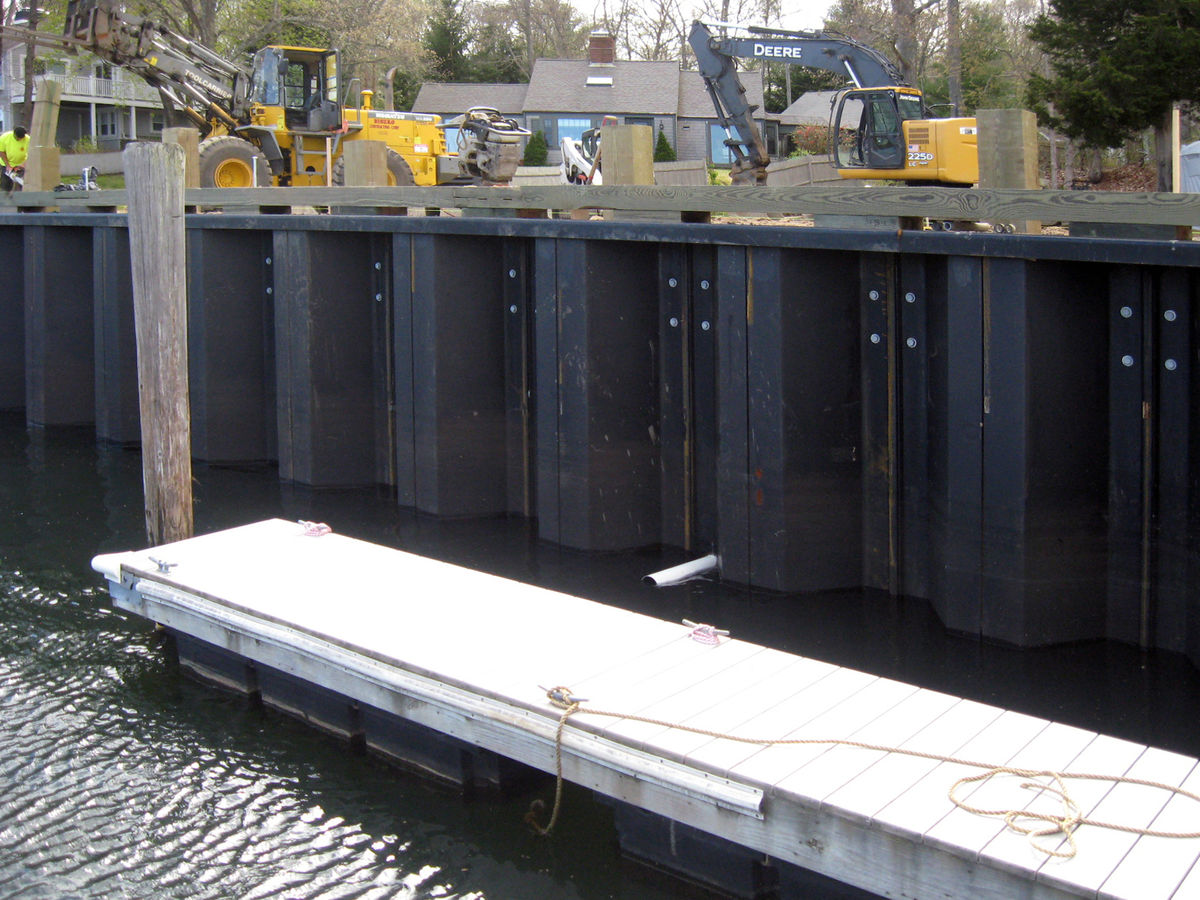 Understanding how shoreline structures are built to remain stable long term